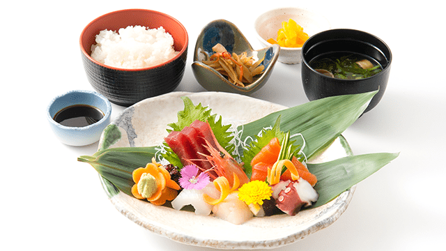 刺身盛り合わせ定食