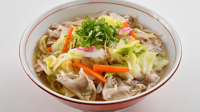 豚バラ野菜ちゃんぽん